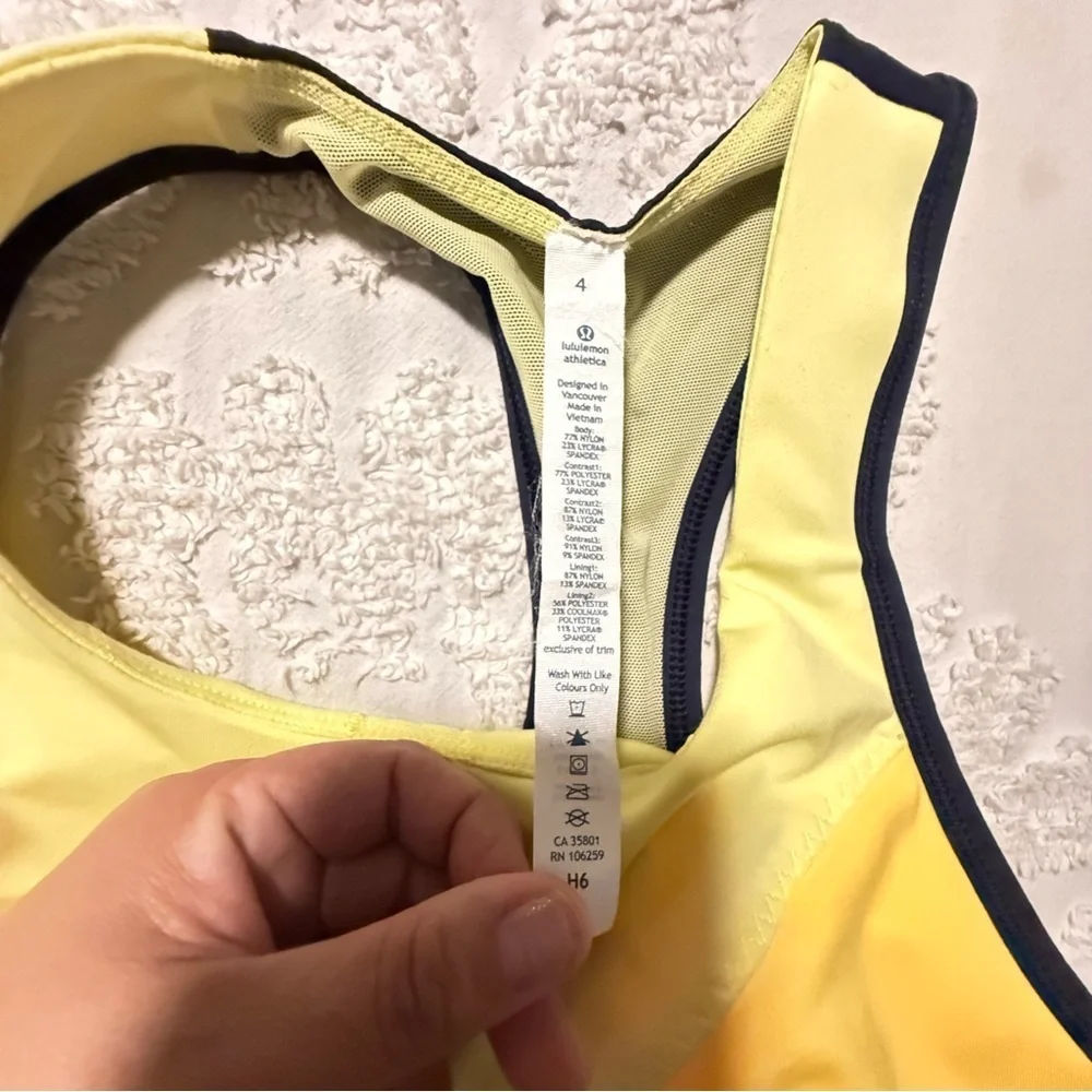 lululemon athletica vibrant tank